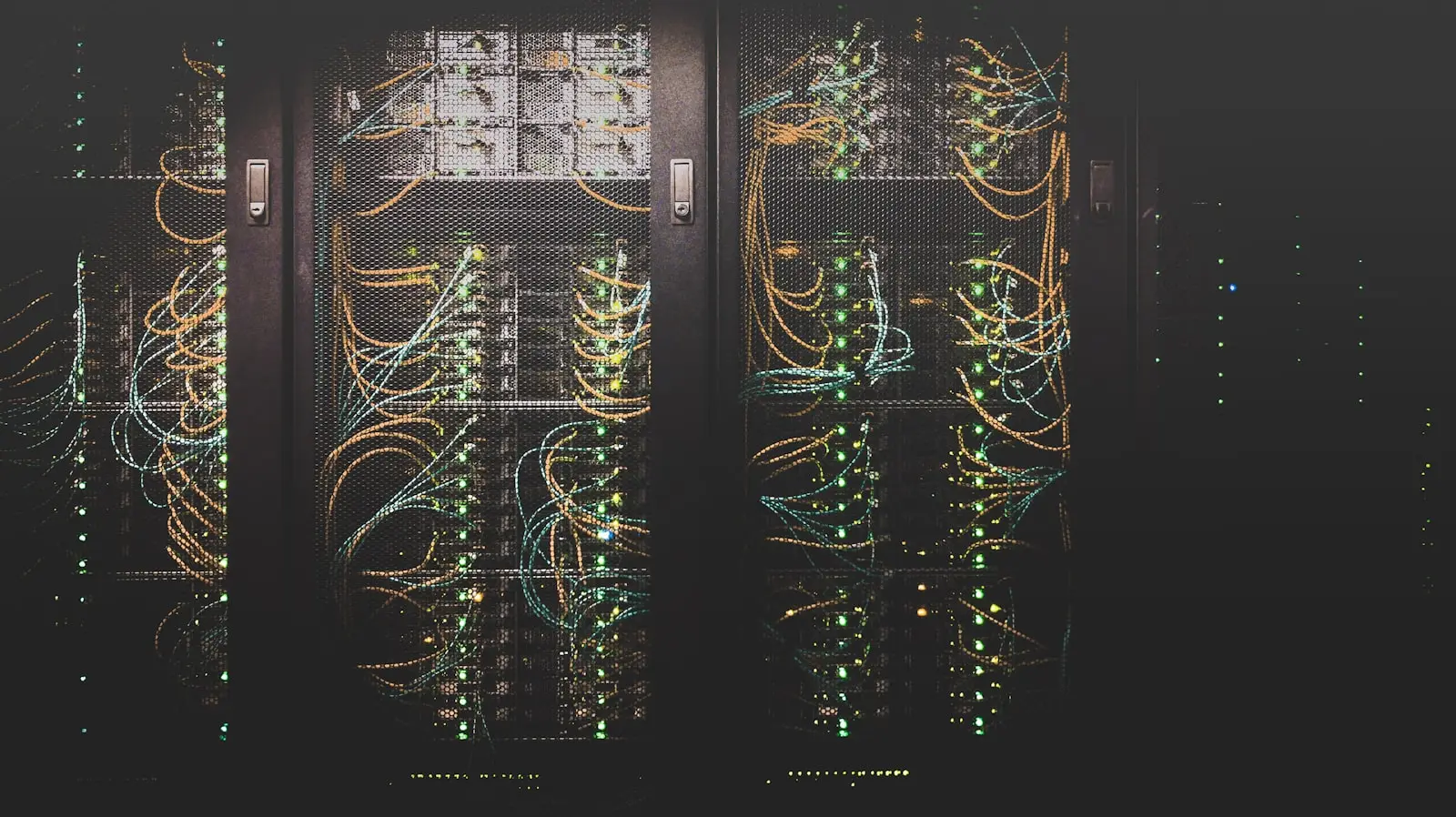 Server racks supporting business technology